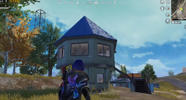 和平精英尖头碉堡的1楼能透视2楼技巧介绍