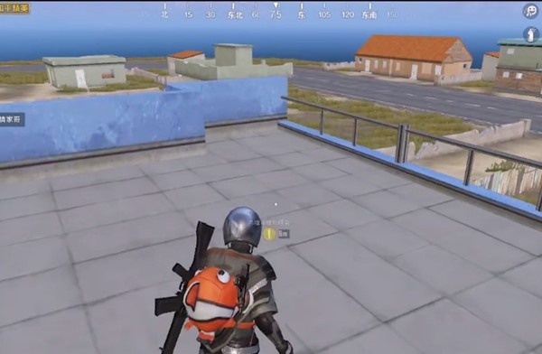 和平精英海岛地图上二层楼房房顶技巧介绍