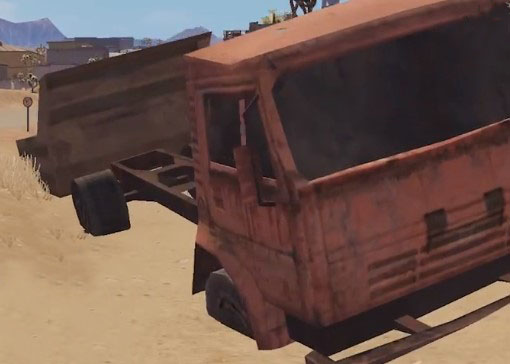 和平精英废弃卡车卡位技巧介绍