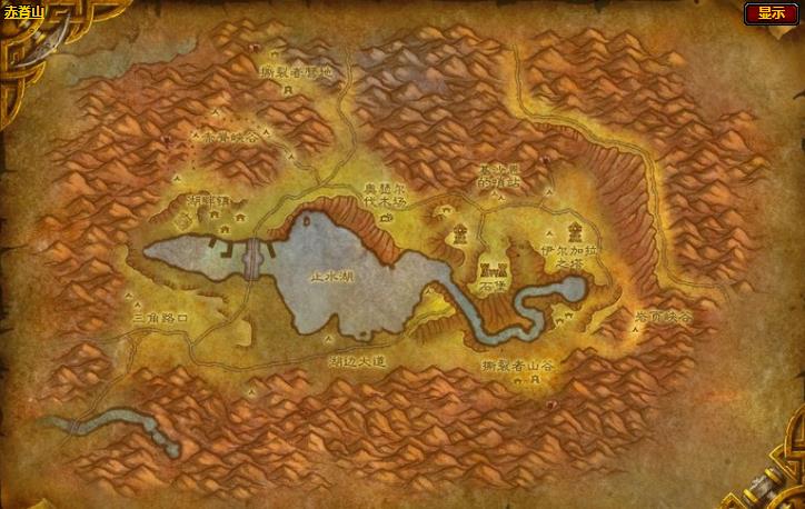 魔兽世界怀旧服赤脊山飞行点位置介绍