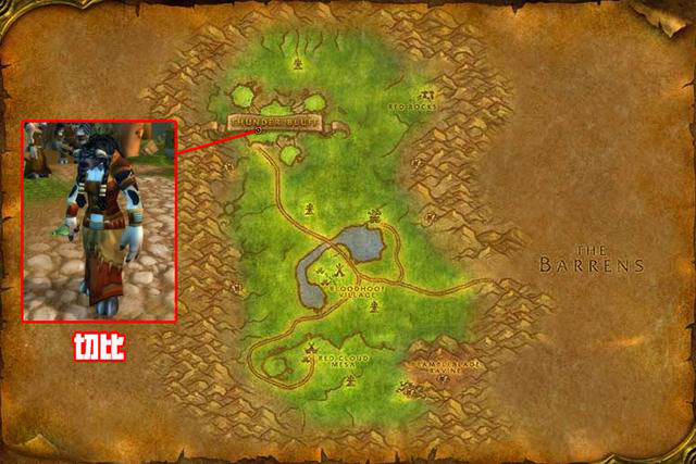 魔兽世界怀旧服贫瘠之地材料商位置介绍