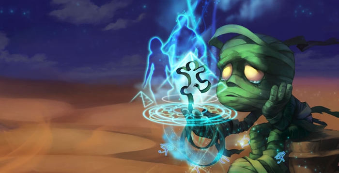 英雄联盟手游殇之木乃伊技能、连招介绍