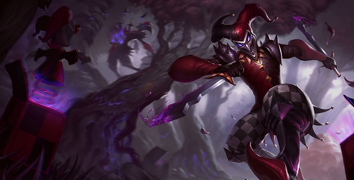 英雄联盟手游恶魔小丑技能、连招介绍