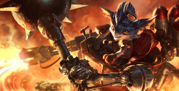 英雄联盟手游机械公敌技能、连招介绍