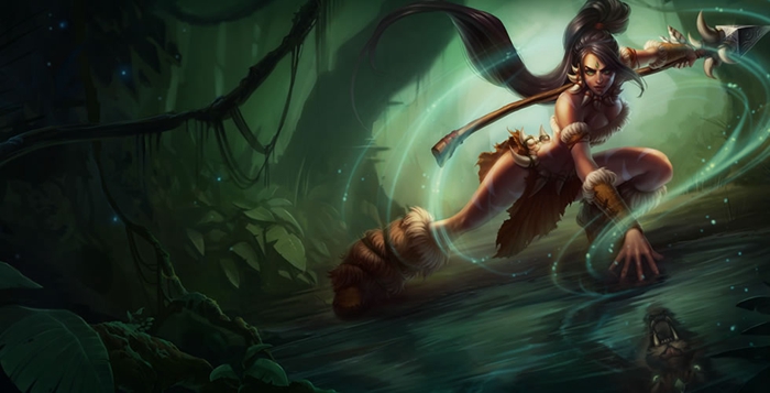 英雄联盟手游狂野女猎手技能、连招介绍