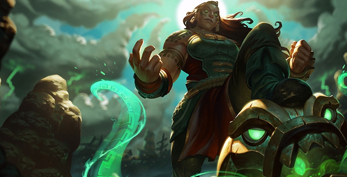 英雄联盟手游海兽祭司技能、连招介绍