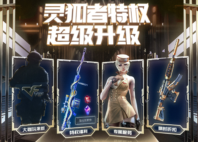 2019CF灵狐者特权超级升级活动地址一览