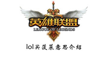 lol买菠菜意思介绍