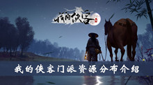 我的侠客门派资源分布介绍