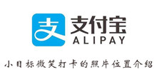 支付宝小目标微笑打卡的照片位置介绍