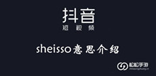 抖音sheisso意思介绍