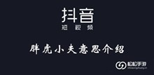 《抖音》胖虎小夫意思介绍