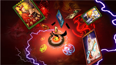 前段时间很火的卡牌游戏