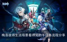 《原神》梅洛彼得生活场景看得见的手任务流程分享
