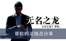 《如龙7外传无名之龙》草鞋购买地点分享