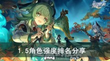 《崩坏星穹铁道》1.5角色强度排名分享