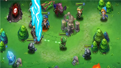 两边对打的塔防手机游戏