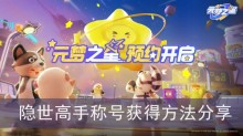 《元梦之星》隐世高手称号获得方法分享