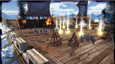 双方互相出兵类似皇室战争的游戏