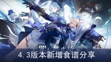 《原神》4.3版本新增食谱分享