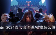dnf2024春节套至尊宠物怎么得