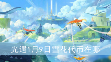 光遇1月9日雪花代币在哪