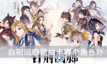 白荆回廊预抽卡哪个角色好