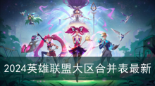 2024英雄联盟大区合并表最新