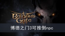 博德之门3可推倒npc