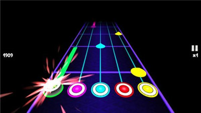 按着音乐节奏的游戏