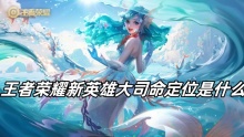 王者荣耀新英雄大司命定位是什么