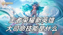 王者荣耀新英雄大司命技能是什么