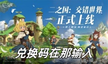 二之国交错世界兑换码在那输入