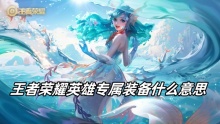 王者荣耀英雄专属装备什么意思