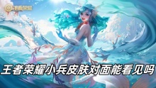 王者荣耀小兵皮肤对面能看见吗