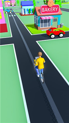 纸张运送自行车冲刺3D下载免费